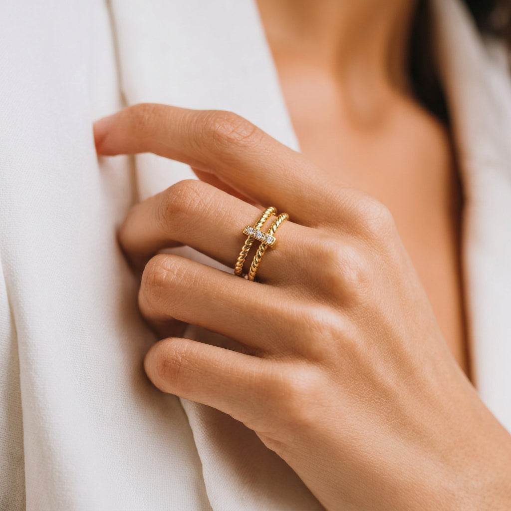 Bague Medusa